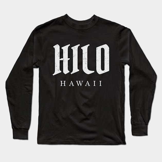 Hilo, Hawaii Long Sleeve T-Shirt by pxdg